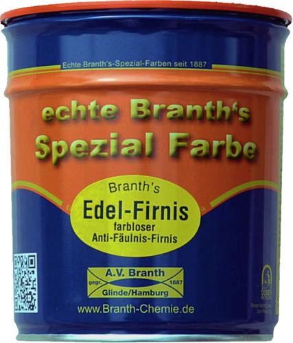 Branth Edel-Firnis, Imprägnier- und Grundiermittel, 5 Liter, Holzschutz